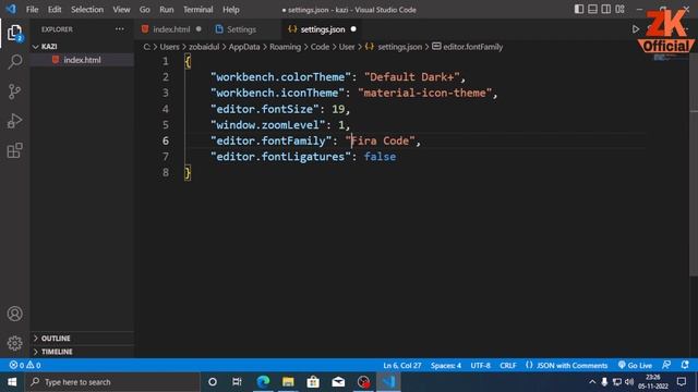VS Code Bangla Tutorial || VS Code Setup for Web Development || Bangla Tutorial #zobaidulkazi смотреть онлайн