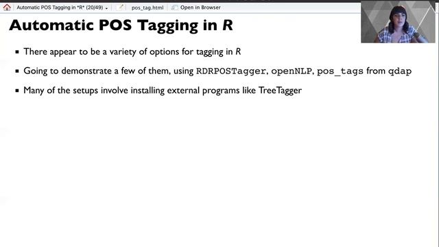 R & Python - Part of Speech Tagging Part 1.1 (2022) смотреть онлайн