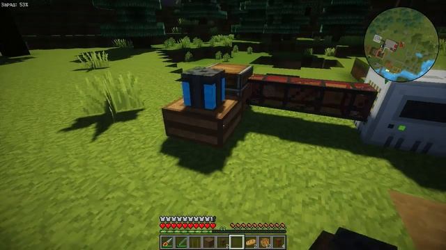 Minecraft (с модами) #40 Первые двигатели из BuildCraft смотреть онлайн
