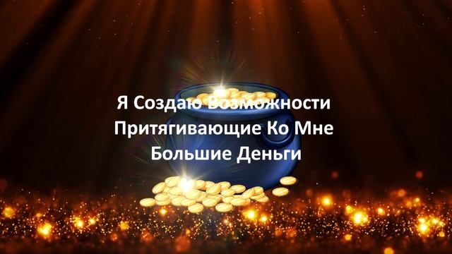 ★ Аффирмация на Возможности Притягивающие БОЛЬШИЕ Деньги смотреть и слушать 45 дней подряд ★ смотреть онлайн