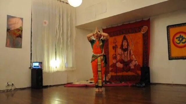 Индийский танец Pooja Brahmanjali Kuchipudi Elena Tarasova