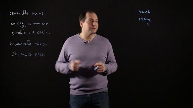 АНГЛИЙСКИЙ ЯЗЫК 8 класс: Countable and uncountable nouns + a, much, many, little, few смотреть онлайн