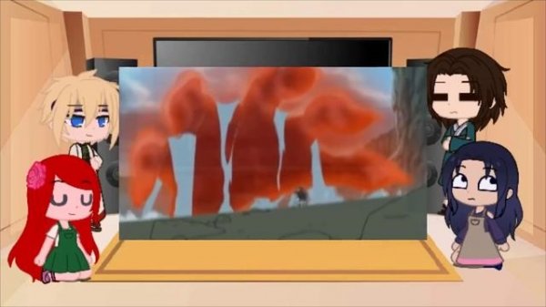 Реакция родителей Наруто и Саске на сравнение их сил [ + величайший по длительности Реп Наруто]