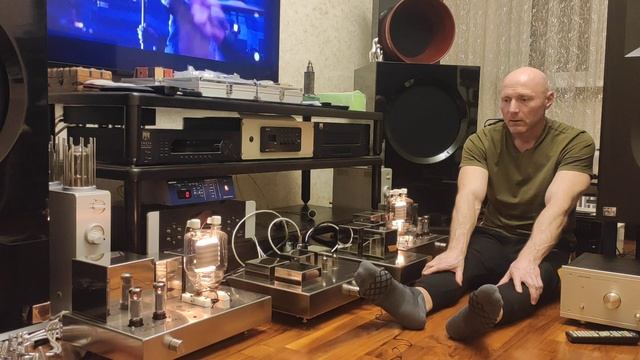 Ламповые балансные моноблоки А класса Silvercore 833С SE + предварительный усилитель