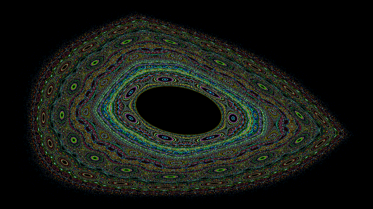 Lozi Map Fractal Animation
