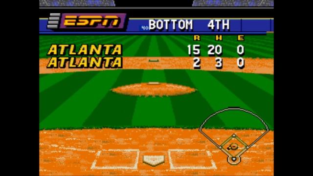 ESPN Baseball Tonight (Sega CD) - Game Play