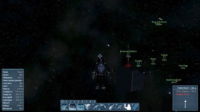 Space Engineers - Понятные гайды - Основы игры - Начало: Интерфейс и управление. №2 смотреть онлайн