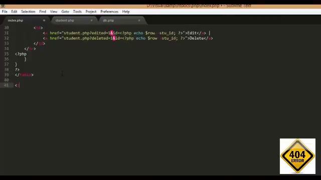 PHP and Mysql select, insert, update and delete Part4 смотреть онлайн