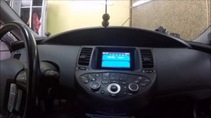 Nissan Primera. Замена головного устройства (магнитолы)
