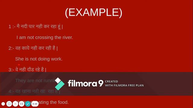 ENGLISH | PRESENT CONTINUOUS NEGATIVE TENSE | AWDHESH KUMAR EDITED BY SANJAY KUMAR || смотреть онлайн