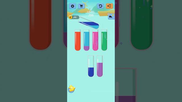 Water Color Sort Puzzle level 255 смотреть онлайн