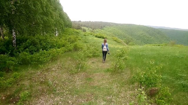 Южный Урал. Казарменный гребень. Леса, поля. смотреть онлайн