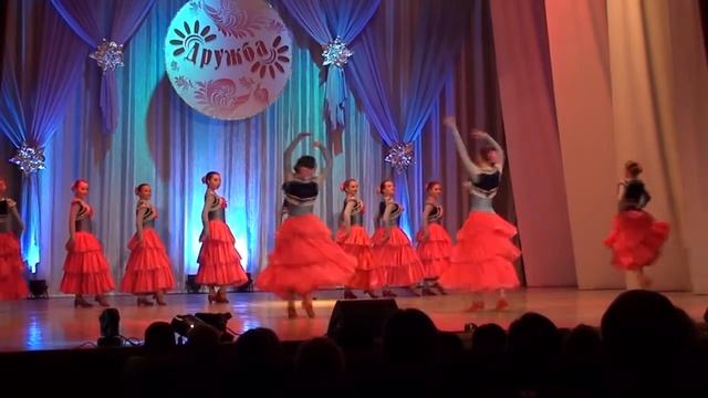 Образцовый Художественный коллектив Творческое Объединение "Дружба" - Испанский танец смотреть онлайн