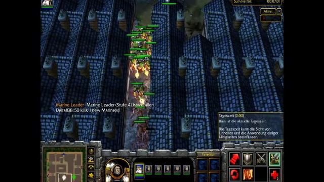 Lets Play Warcraft 3 Minigames Zombie Attack смотреть онлайн