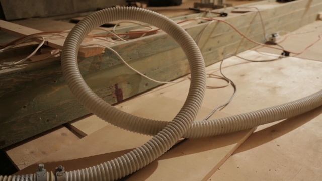 Утепление кровли эковатой. Задувка под плиты Гринборд. смотреть онлайн