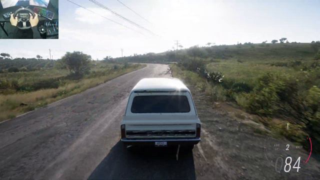 Rebuilding a GMC JIMMY 1970 - Forza Horizon 5 - Crawling over the edge - Logitech G920 смотреть онлайн