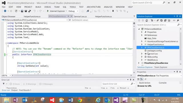 Move a Web Service to Windows Azure in 20 minutes смотреть онлайн
