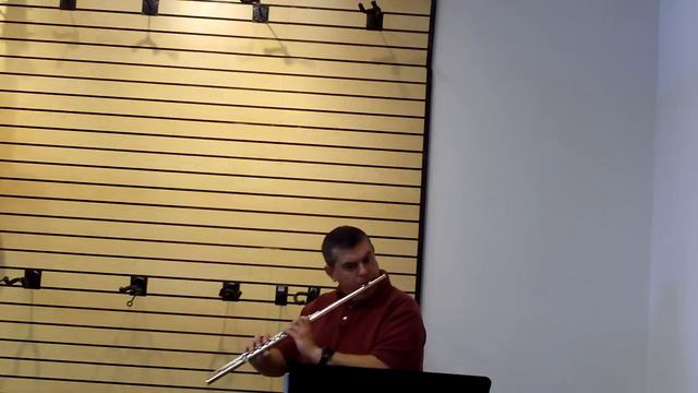 9-karat Gold Aurumite Verne Q. Powell Flute смотреть онлайн