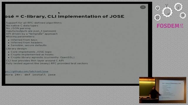 Usable Cryptography with José C and command-line JSON Object Signing and Encryption смотреть онлайн
