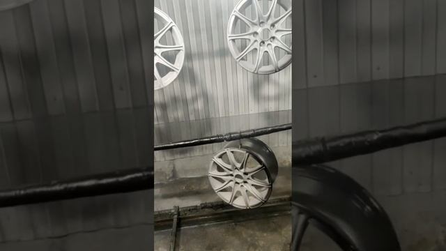 Покрытие полимером порошковая покраска пескоструй реставрация дисков цвет «Антрацит» +380503203266 смотреть онлайн