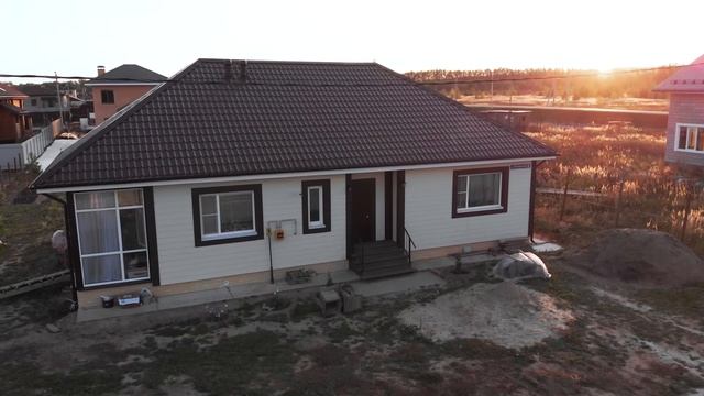 Одноэтажный каменный дом из керамзитобетонных блоков. Несколько лет спустя. Смотрим, задаем вопросы смотреть онлайн