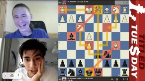 СУМАСШЕДШИЙ Чесском! Тихон Черняев - Шамиль Арслан