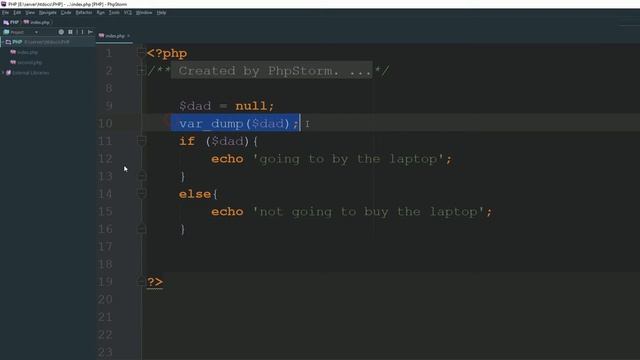 if and else in php смотреть онлайн