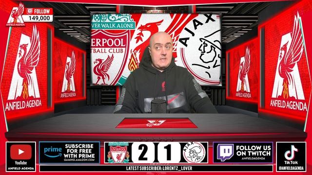 LIVERPOOL WIN IT LATE BABY! Liverpool 2-1 Ajax Match Reaction смотреть онлайн
