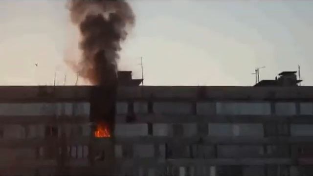 Пожар Малиновского Оболонь Киев 03/03/11 смотреть онлайн
