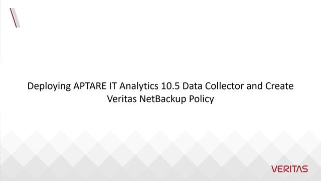 APTARE IT ANALYTICS 10.5 - Deployment & Configuration смотреть онлайн