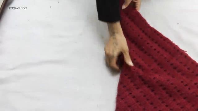 DIY Poncho - How to make a Poncho from an old shawl (Hindi) смотреть онлайн