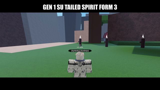 Su Tailed Spirit (Gen 1) Showcase in 1 Minute Shindo Life смотреть онлайн