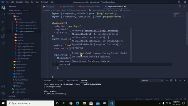 Part-5 #Django Rest API & Angular 10 Authentication: Creating Angular 10 Login Form смотреть онлайн