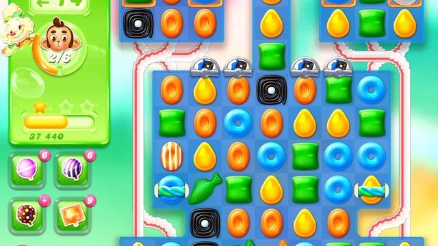 Candy Crush Jelly Saga 4K (Level 6256 - 6260) смотреть онлайн