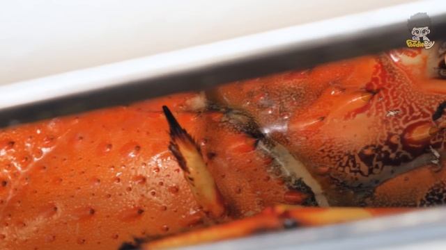 Giant Rainbow Lobster in Bangkok Night Market - Thai Street Food смотреть онлайн