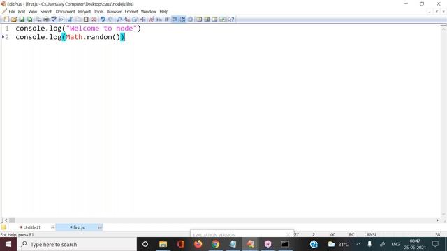 NODE JS tutorials || Demo - 2 || by Mr. Swamy Naidu On 25-06-2021 @8:15AM IST смотреть онлайн