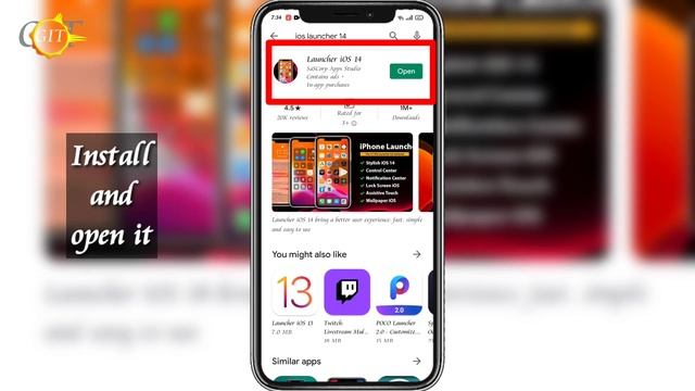 Android to iOS - change any phone to iOS launcher GIT смотреть онлайн
