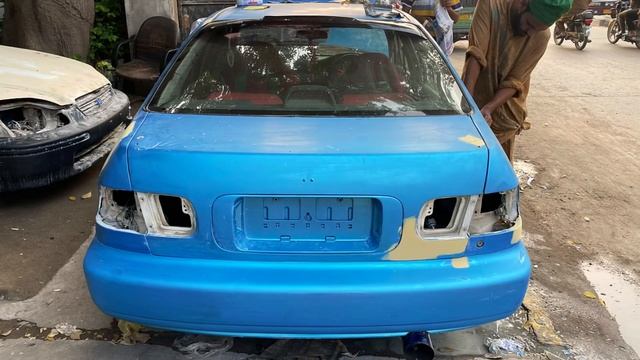 Honda Civic 1995 Paint Changed Only 40000 ? Neeli se chiiti смотреть онлайн