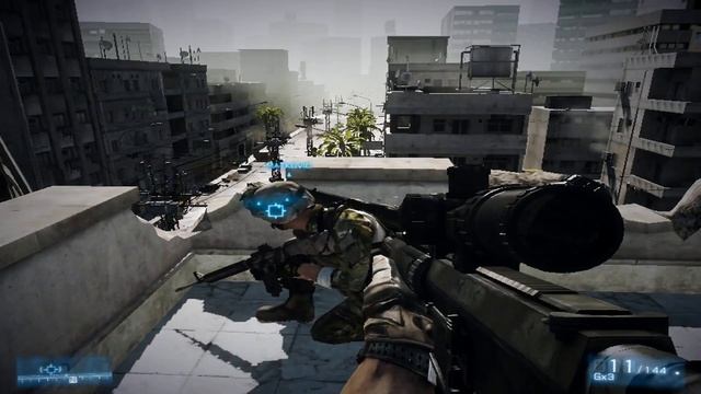 Battlefield 3 PC gameplay Nvidia Geforce 210 смотреть онлайн