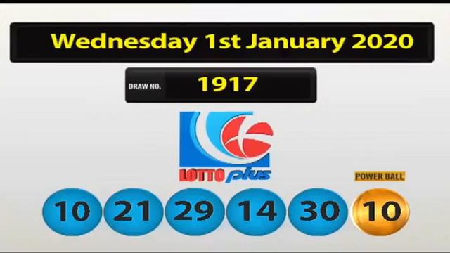 NLCB Lotto Plus Wednesday January 1st 2020 смотреть онлайн