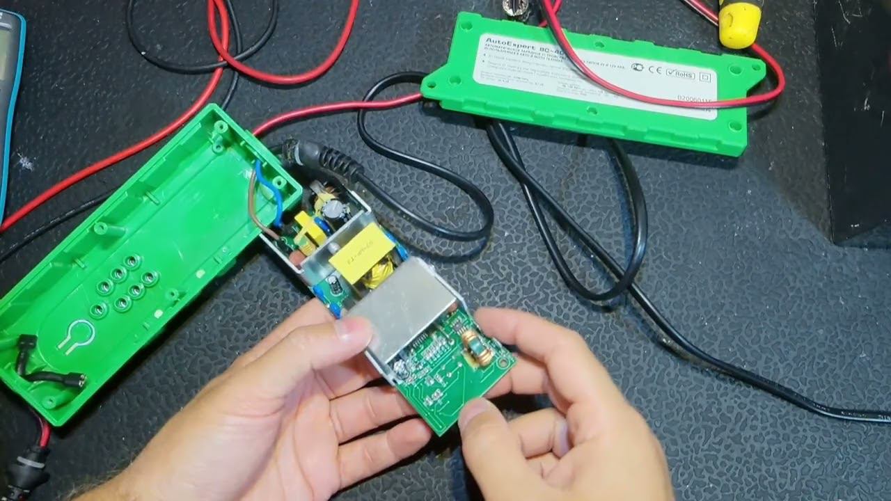 Ремонт зарядного устройства для свинцовых батарей AutoExpert BC-40