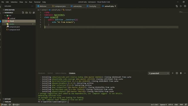 Php namespace composer psr-4 autoload from scratch смотреть онлайн