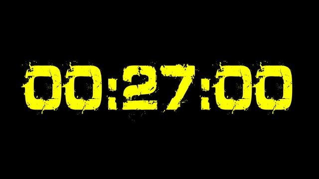 Желтый таймер продолжительностью 54 минуты обратный отсчет без звука смотреть онлайн