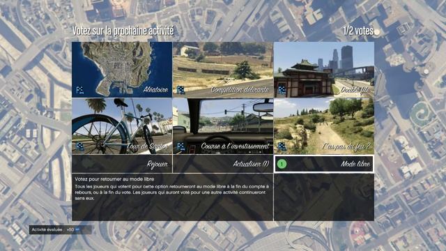GTA V ONLINE Mes 2 Premieres Courses WTF en vue 1ere Personne смотреть онлайн