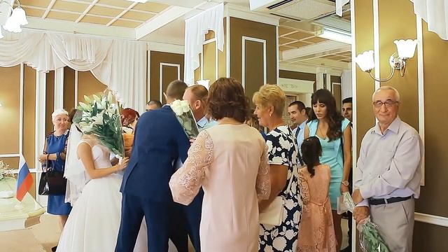 Торжественное бракосочетание. Свадьба Анатолия и Полины в Тольятти смотреть онлайн