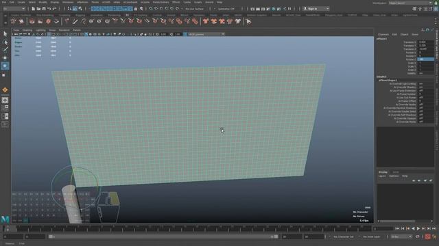 15 - Cloth simulation in Maya / Симуляция ткани в Maya смотреть онлайн