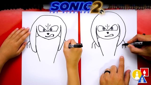 How To Draw Knuckles From Sonic The Hedgehog 2 смотреть онлайн