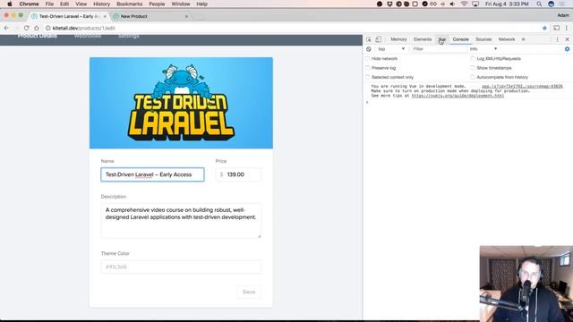Building KiteTail #23: Removing a Product's Banner Image смотреть онлайн