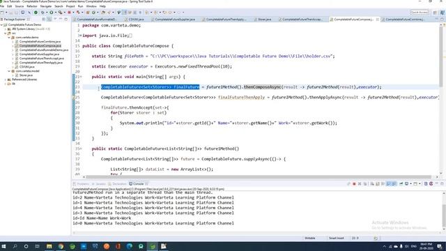 Java8 || CompletableFuture || Part5 || Concurrency| thenCompose смотреть онлайн