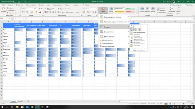 Умовне форматування в Microsoft Excel та Google таблицях смотреть онлайн